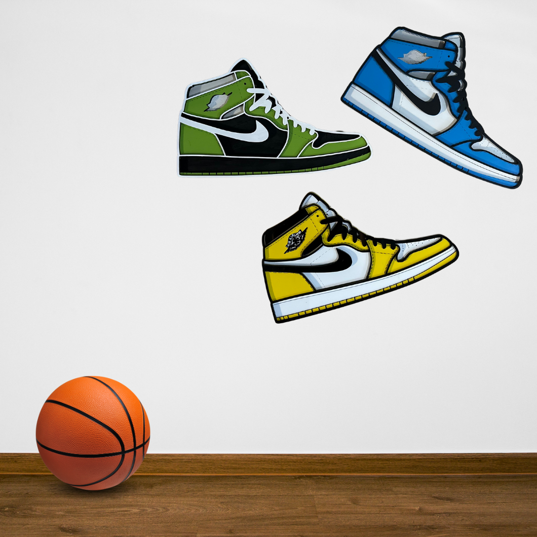 Sneaker wall decor