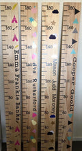 Wooden Height Chart Ruler