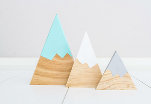 Mountain Sets of 3