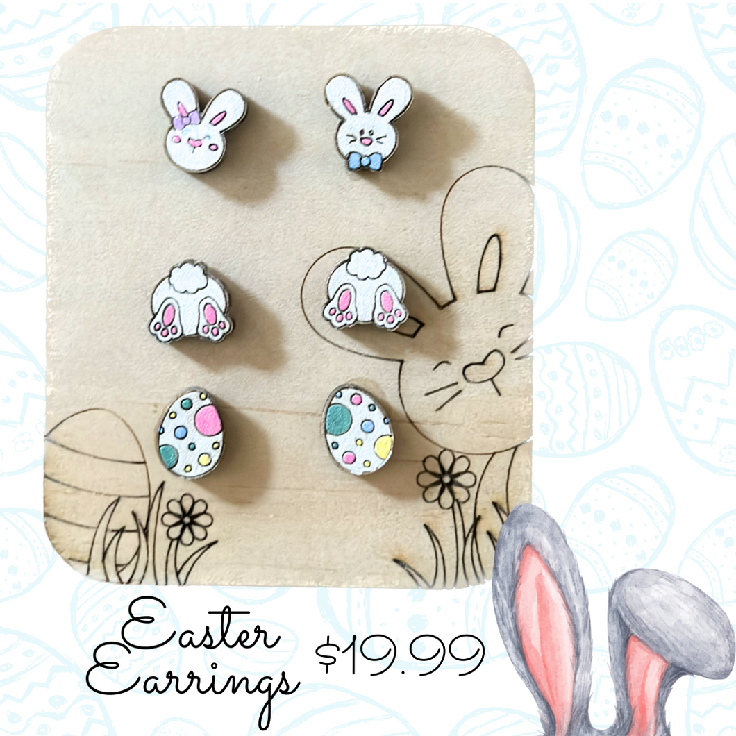 Easter earrings