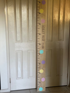 Engraved Height Chart