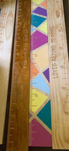 Engraved Height Chart